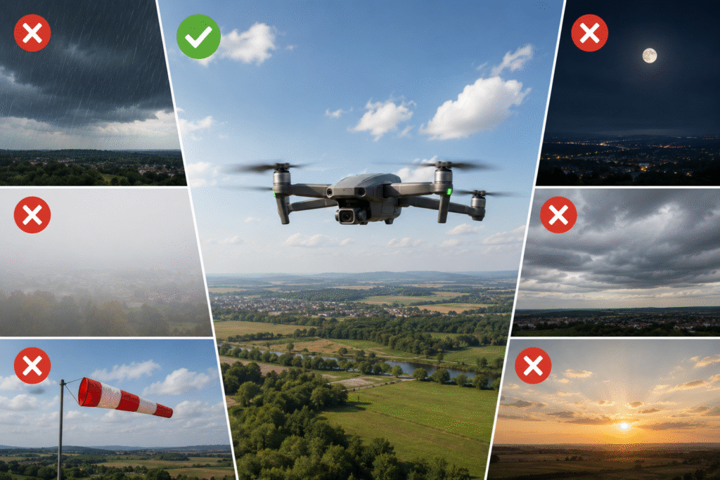usługi dronem – kiedy można latać?